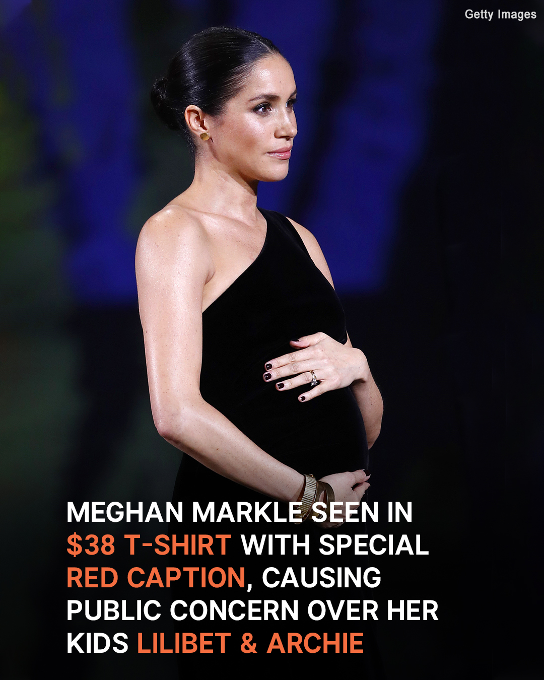 MEGHAN MARKLE POSES IN T-SHIRT WITH SPECIAL CAPTION, CAUSING DISCUSSION ...